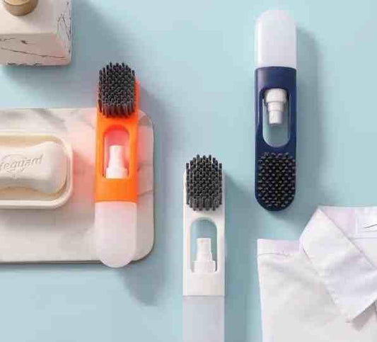Shoe Cleaning Brush with Liquid Container