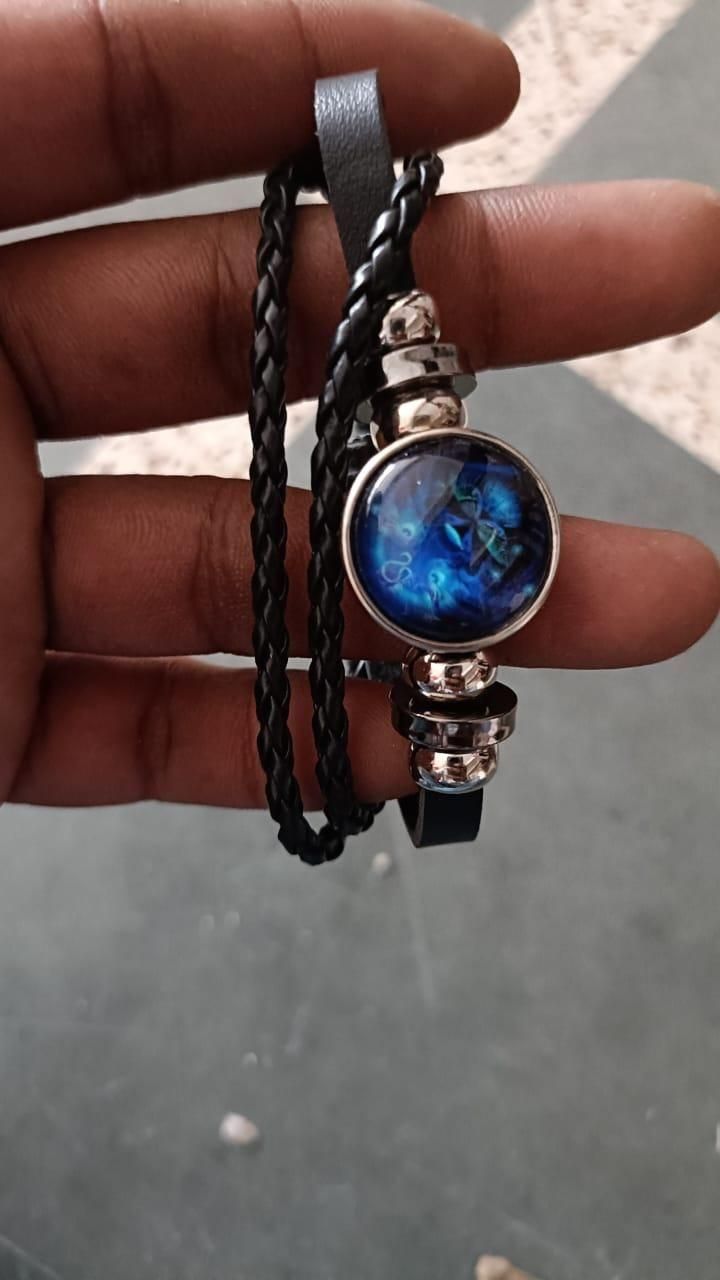 Guardian Zodiac Bracelet with Constellation Charm