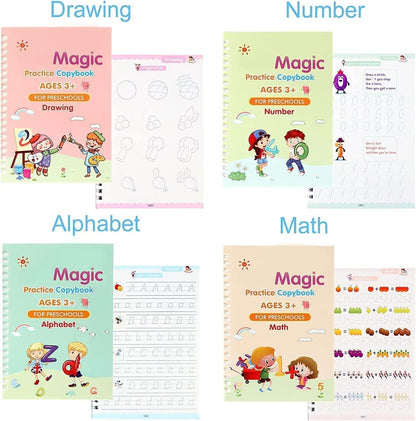 Kids Handwriting Magic Practice Book Set
