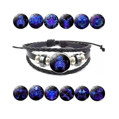 Guardian Zodiac Bracelet with Constellation Charm