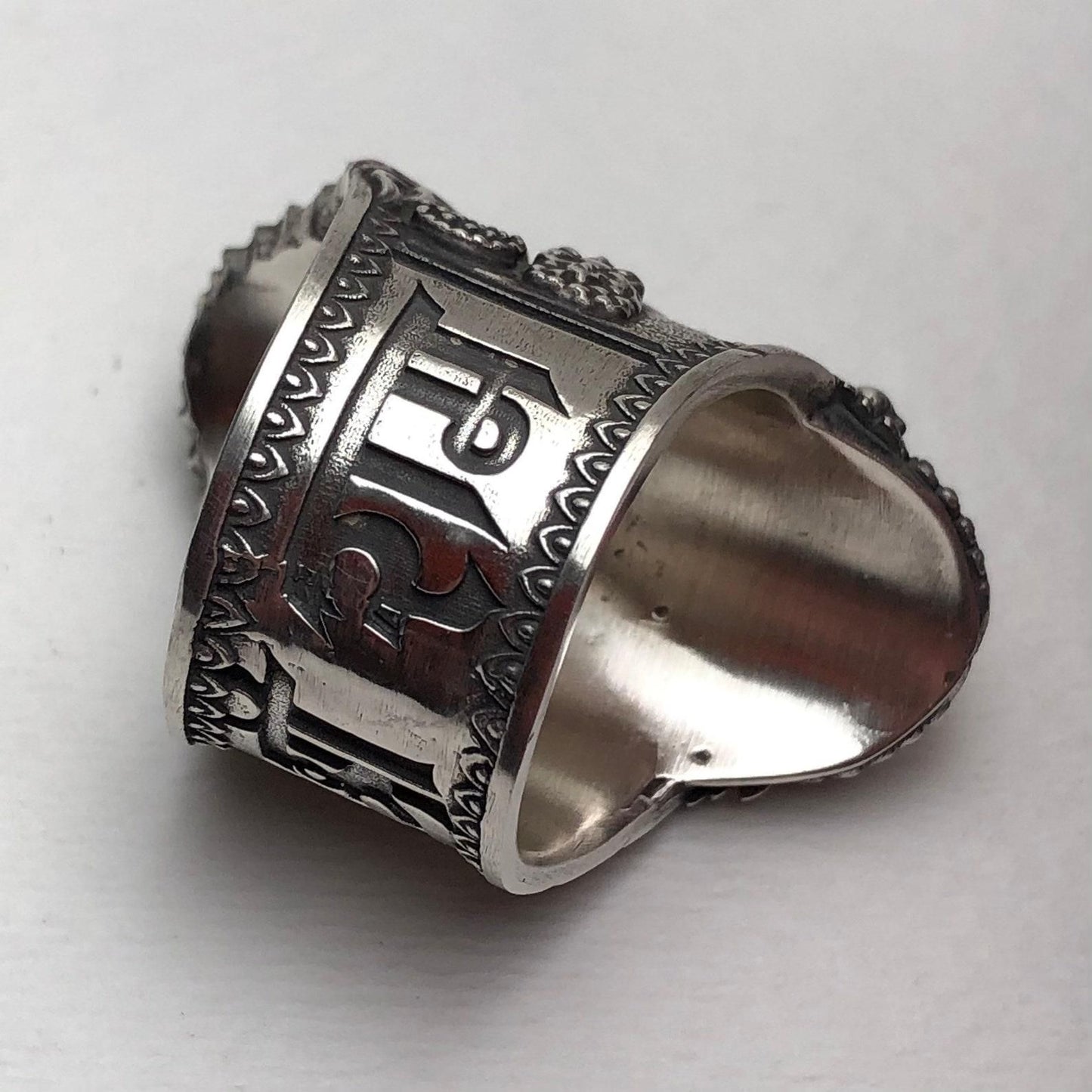 Hanuman Ji Silver Ring for Protection