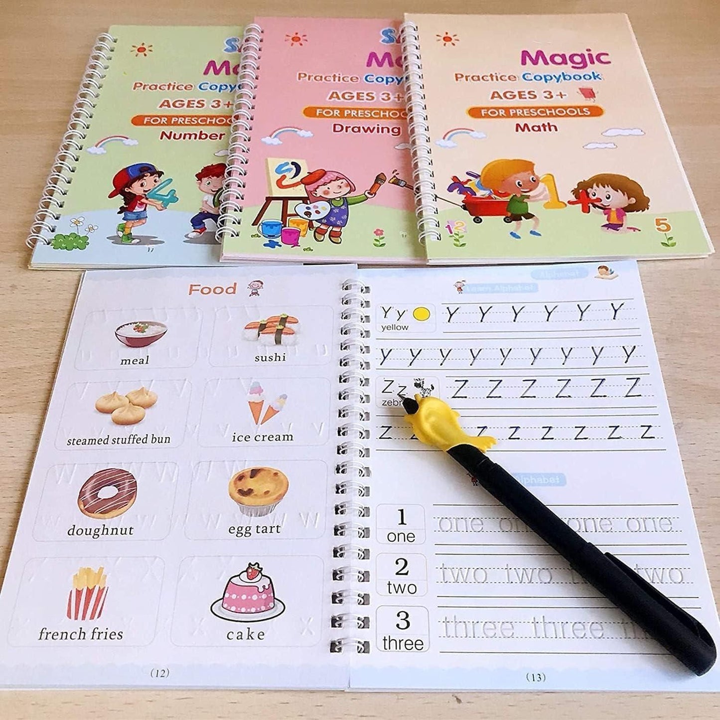 Kids Handwriting Magic Practice Book Set