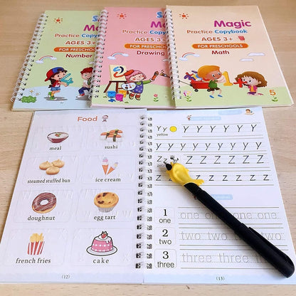 Kids Handwriting Magic Practice Book Set