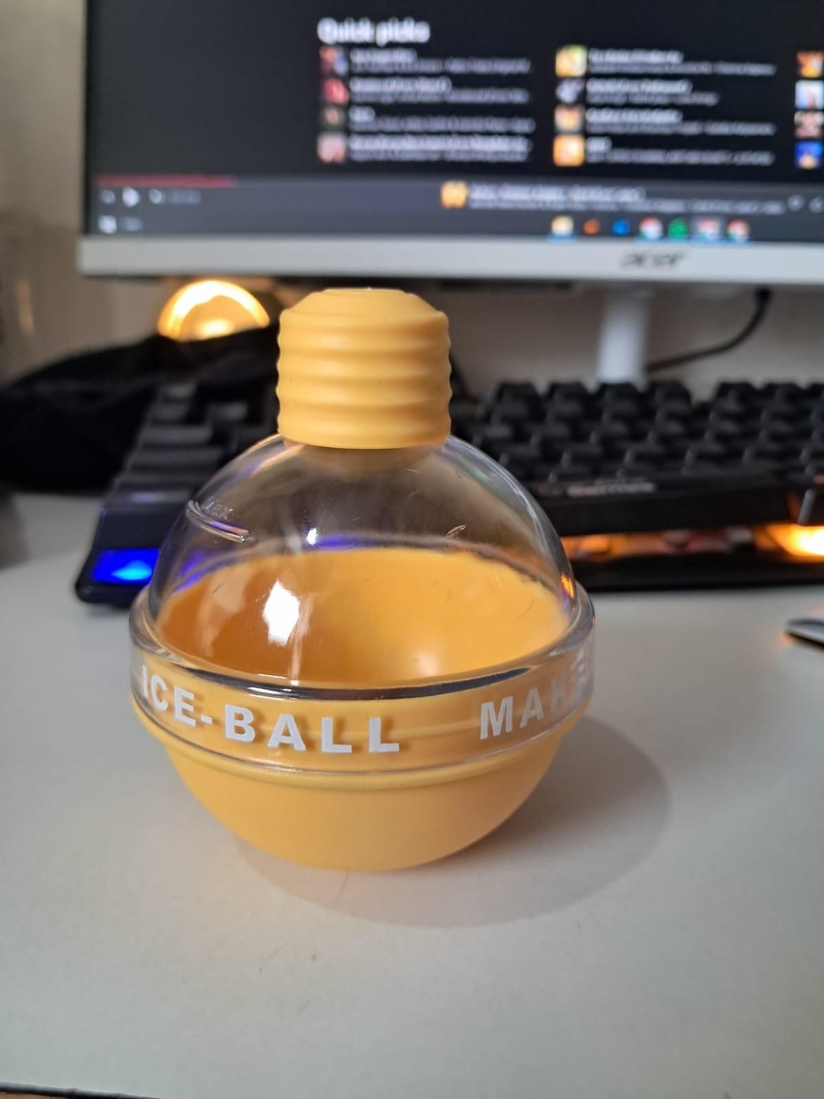 Ice Sphere Maker Mold, Leak-Proof Design