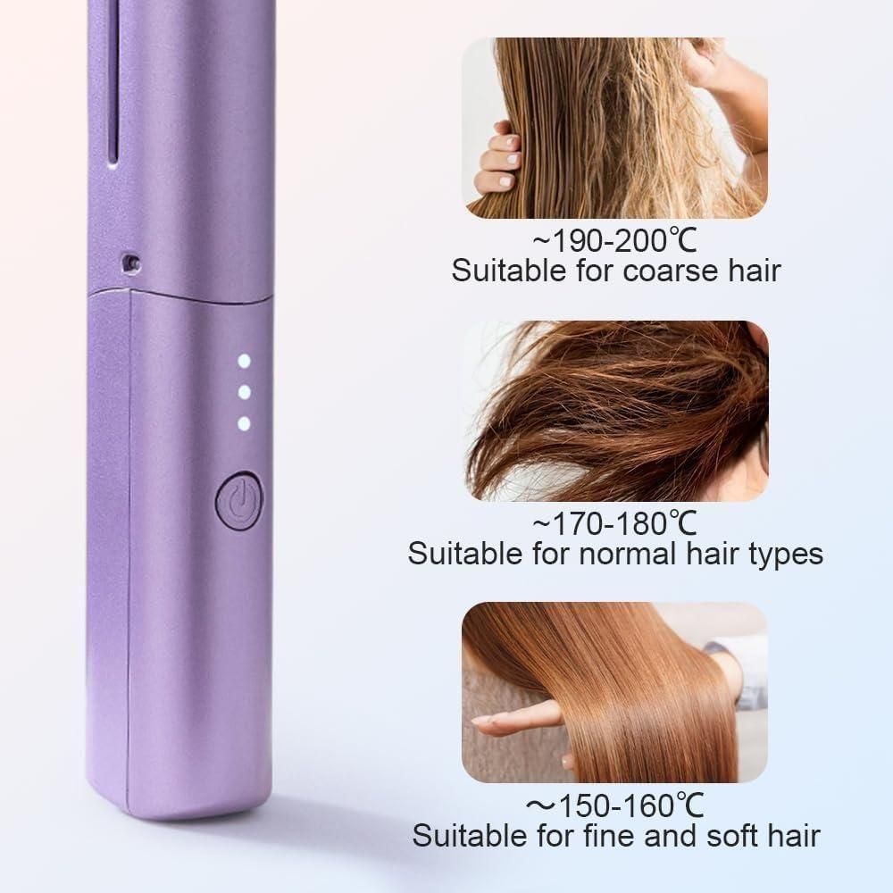 Portable Rechargeable Hair Straightener