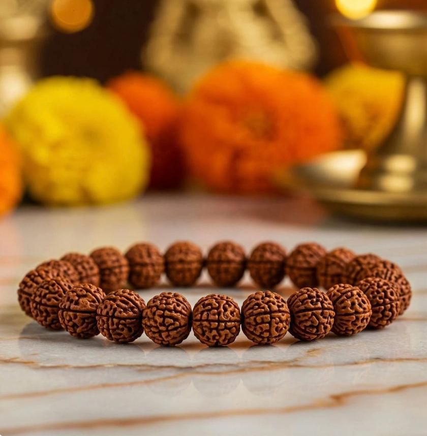 7 Mukhi Rudraksha Bracelet for Men